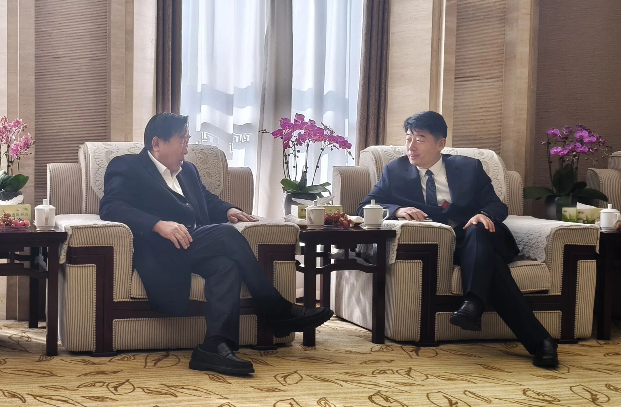 韓偉集團(tuán)開展春節(jié)前全國基地巡視，首站泰安共敘合作佳話